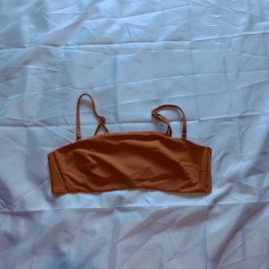 Aerie Orange Swim Top Size M